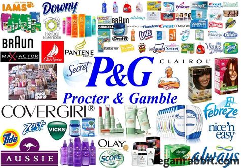procter and gamble company website.